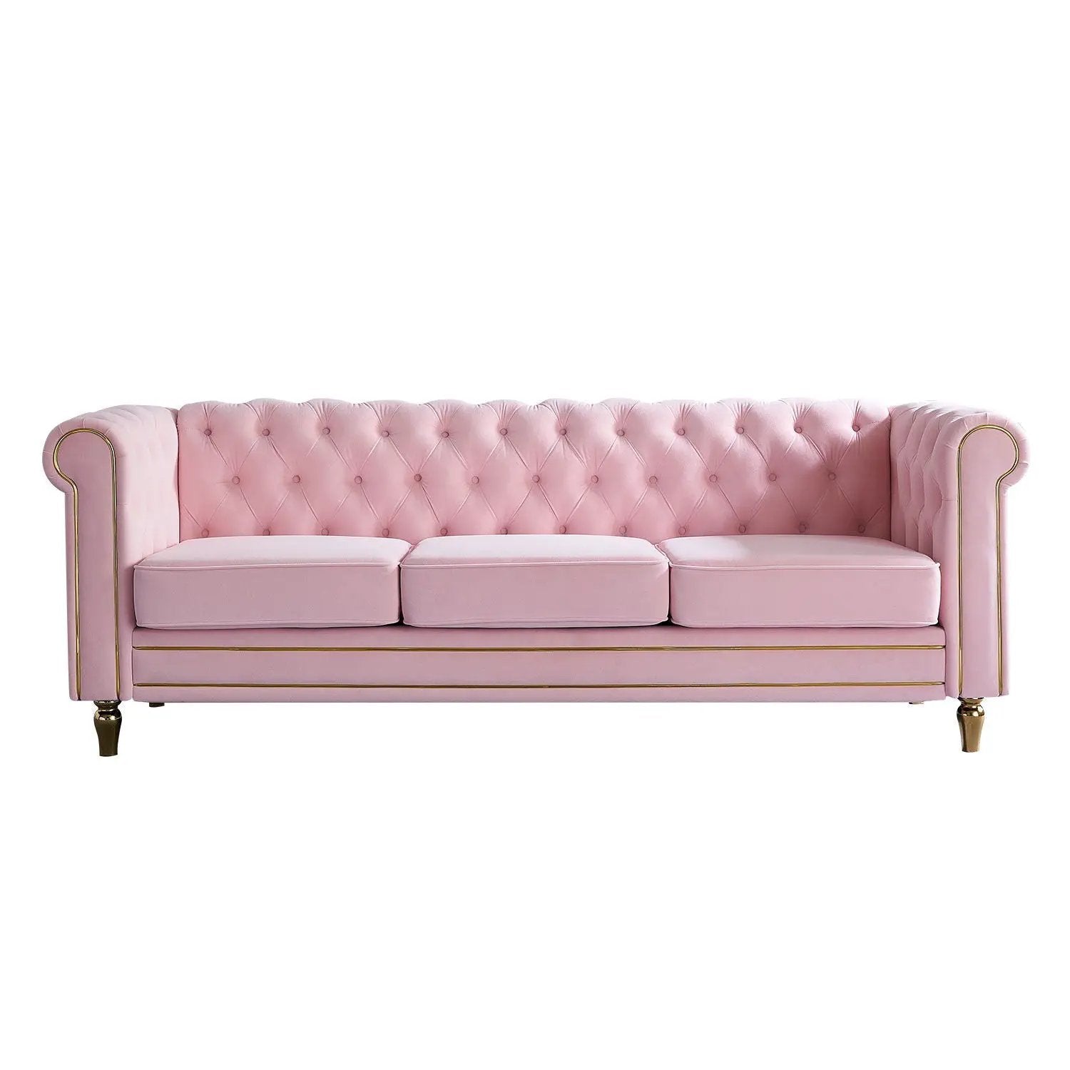Chesterfield - Sofa 84.65" For Living Room by Unique Piece Furniture