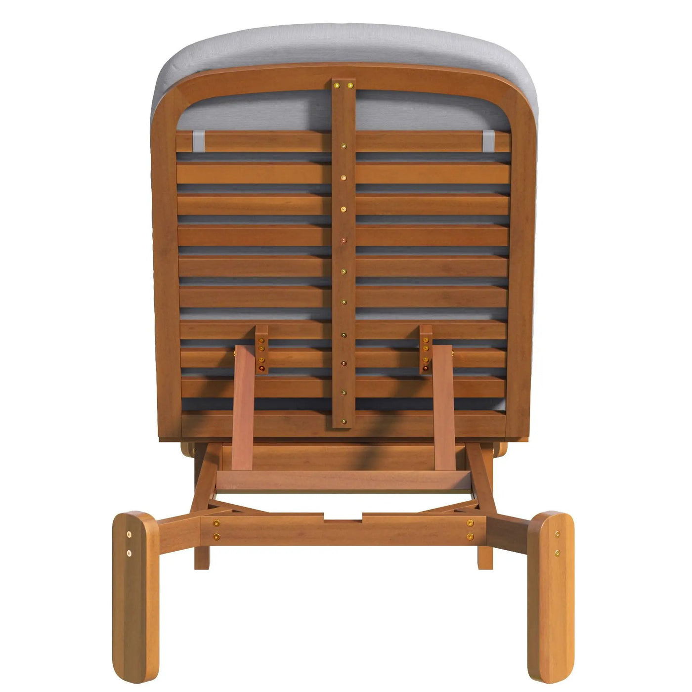 Outdoor Chaise Lounge With Adjustable Backrest by HouseOfZazla