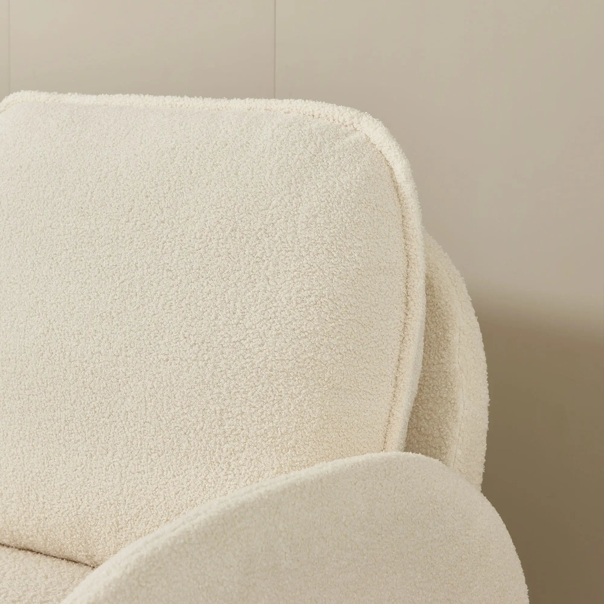 Loveseat Sofa Small Couch For Living Room, Sherpa Fabric Upholstered Loveseat Sofa Couch, Small Loveseat Sofa For Apartment, Bedroom by HouseOfZazla
