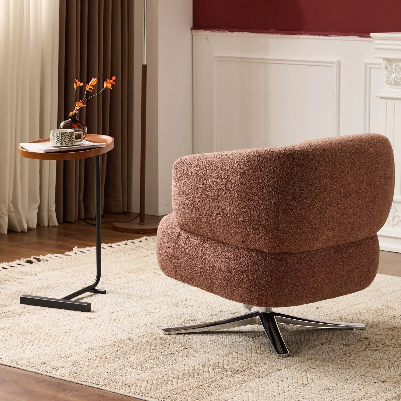 Cuddle Style Leisure Swivel Sofa Chair by HouseOfZazla