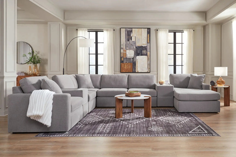 Modmax - Sectional - Granite by Unique Piece Furniture