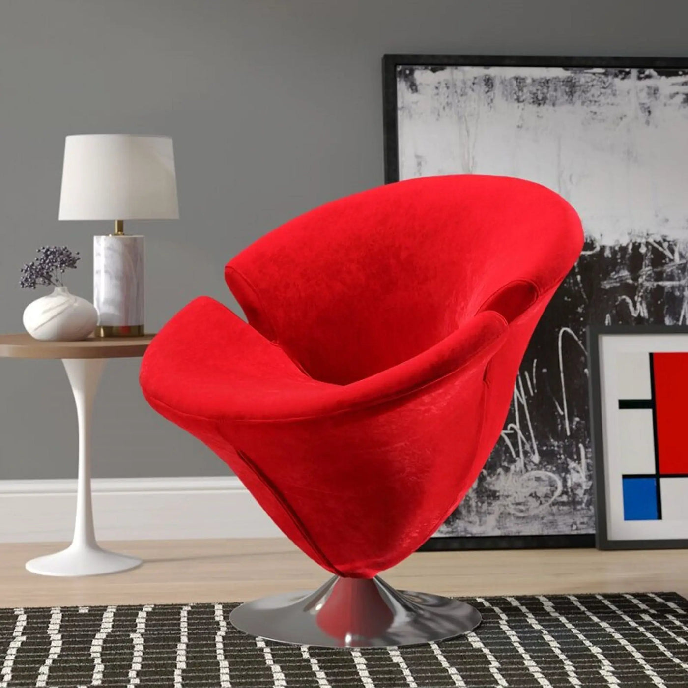Tulip - Swivel Lounge Chair by HouseOfZazla