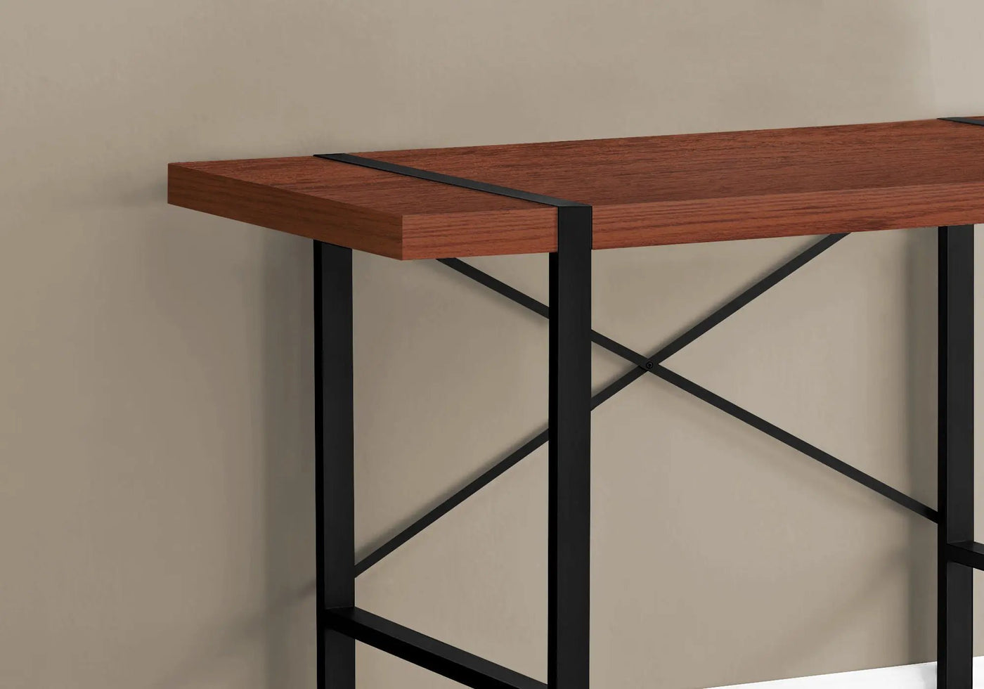 Industrial Design Computer Desk For Home Office, Laptop by HouseOfZazla