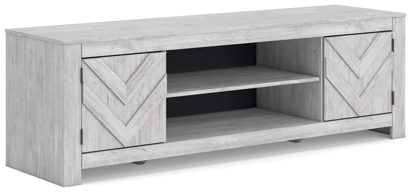 Cayboni - LG TV Stand With Fireplace Option by Unique Piece Furniture