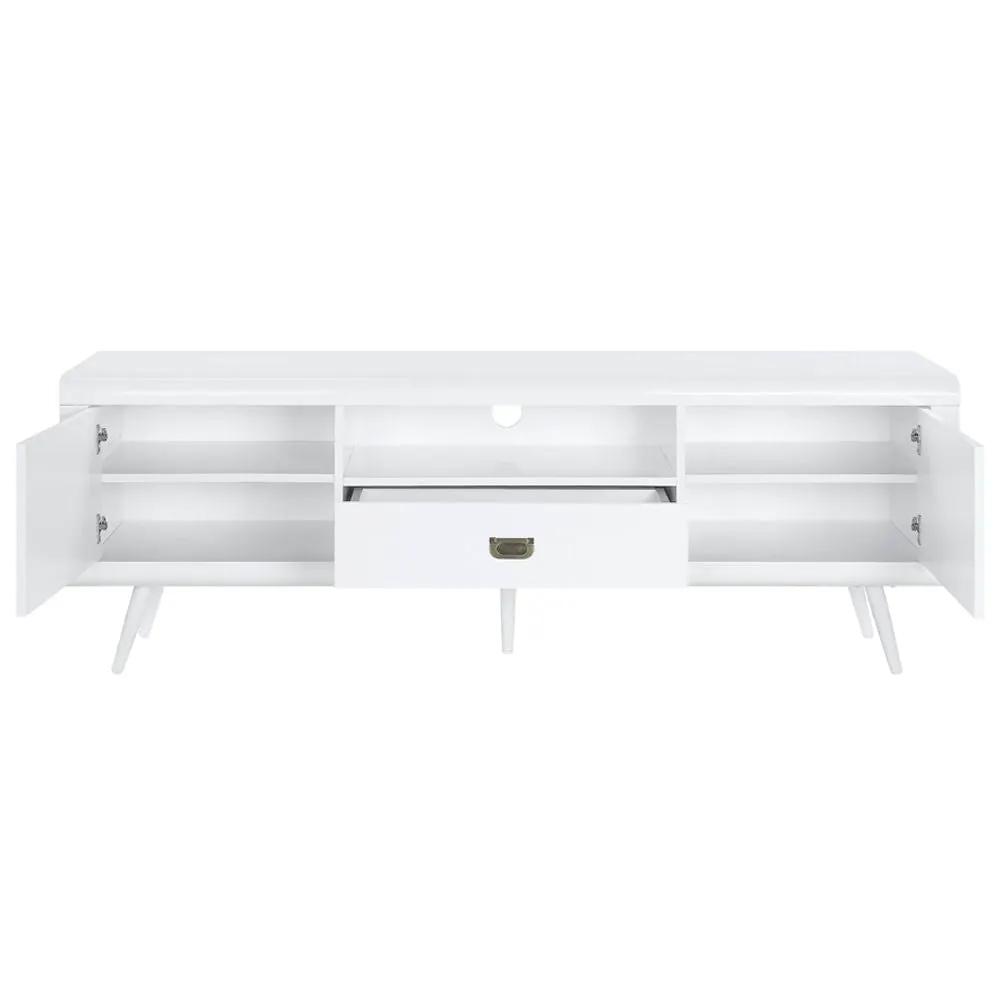 Pagan - TV Stand - White High Gloss by Unique Piece Furniture