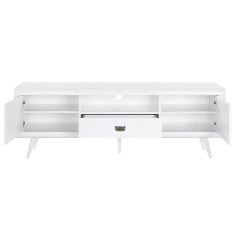 Pagan - TV Stand - White High Gloss by Unique Piece Furniture