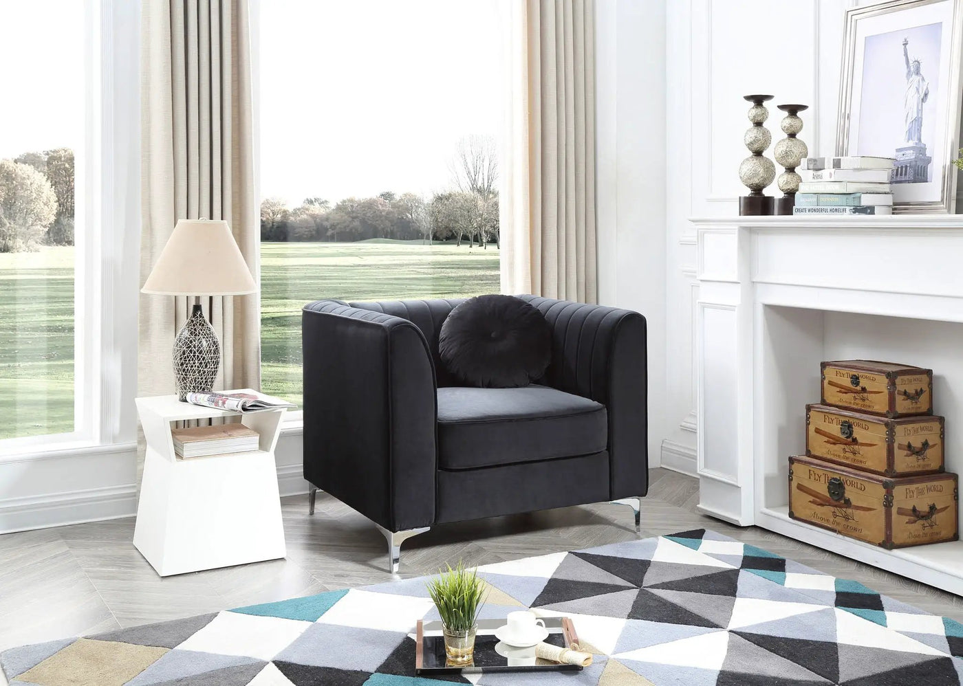 Contemporary Sloped Armchair by HouseOfZazla