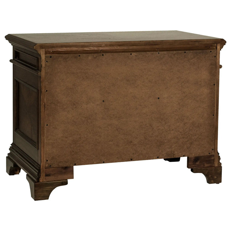 Hartshill 5-drawer Home Office File Cabinet Burnished Oak by Unique Piece Furniture