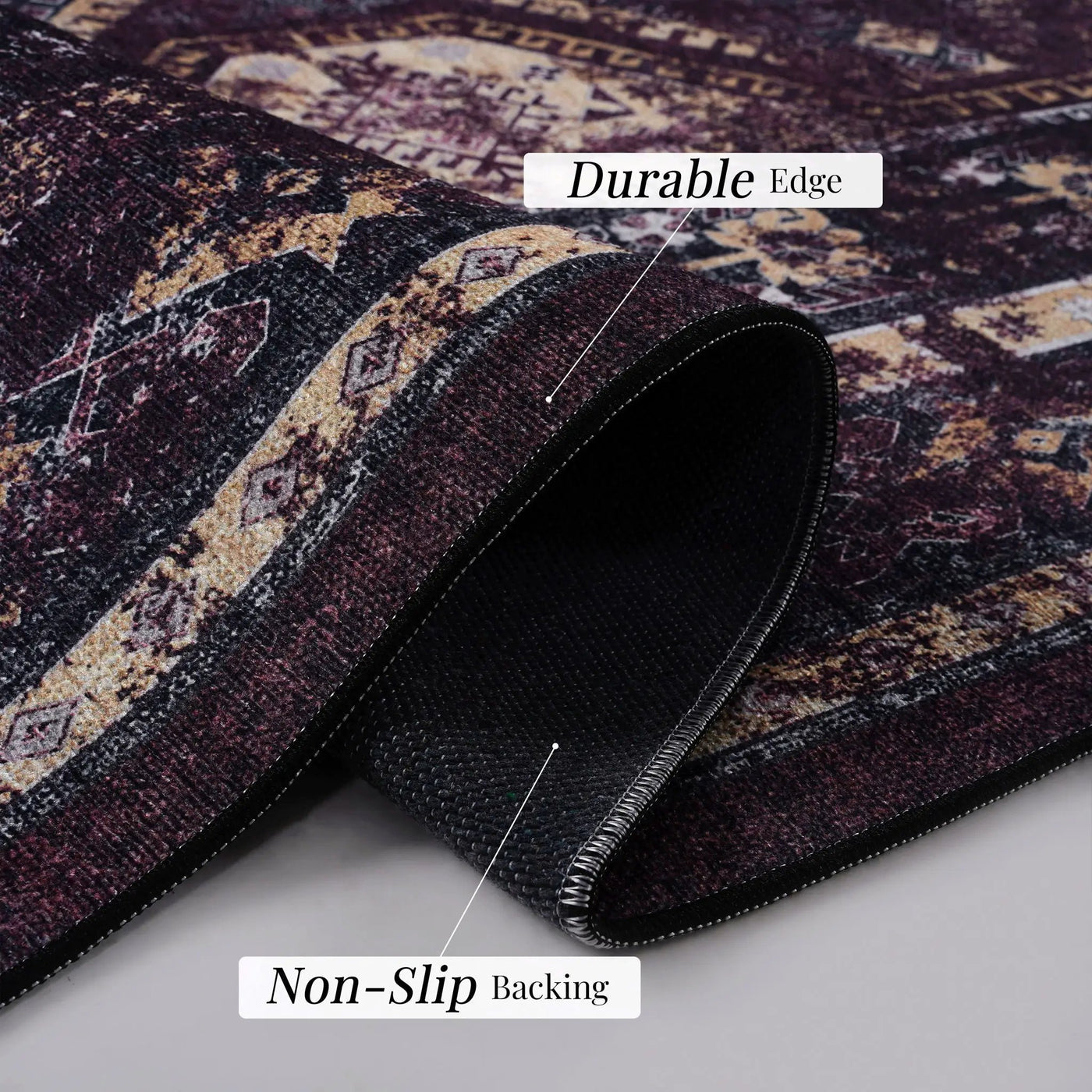 Maval - Washable Runner Rug by HouseOfZazla