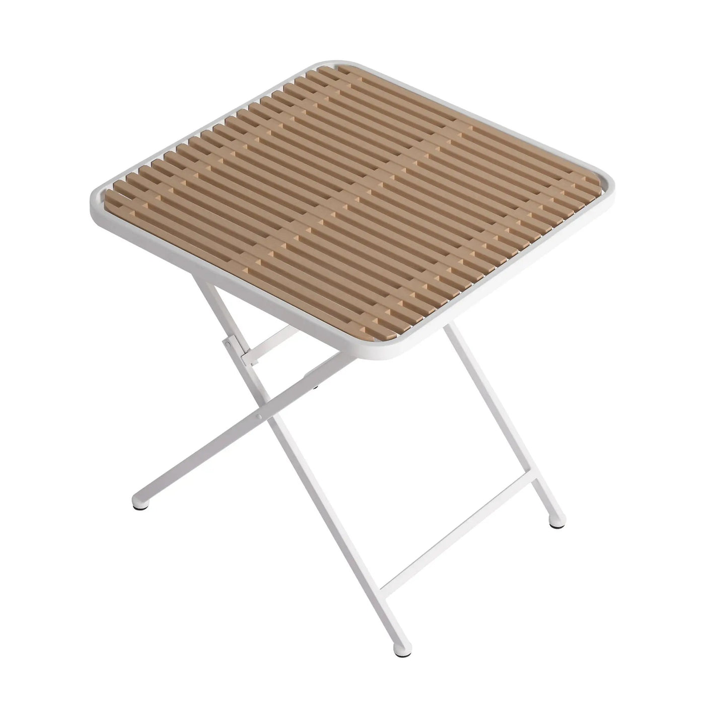 4 Piece Set Of Modern Designed Single Chairs With Folding Square Table by HouseOfZazla
