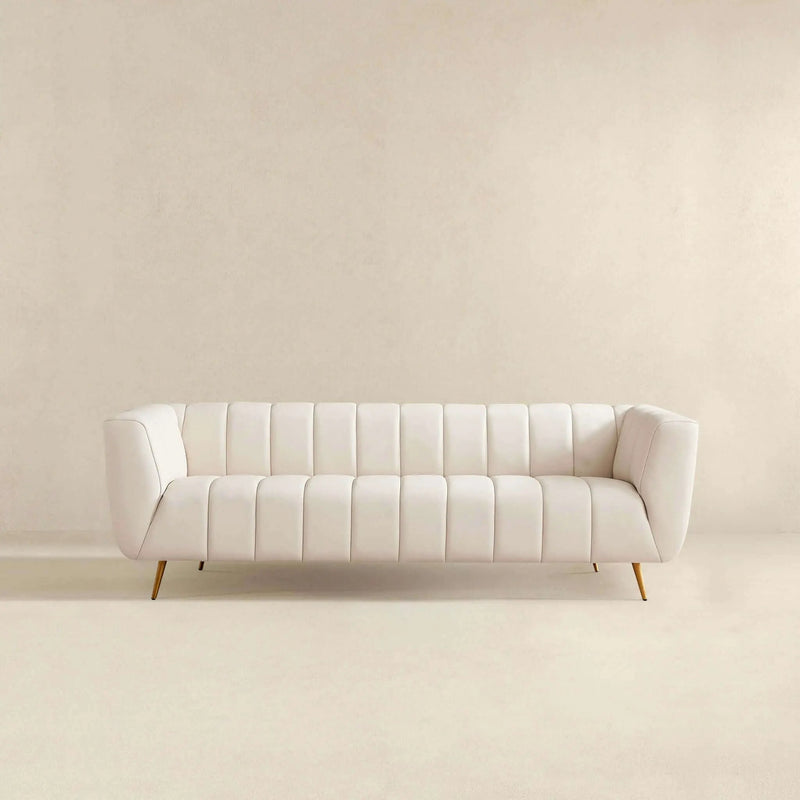 Lamattina - Genuine Italian Channel Tufted Sofa by HouseOfZazla