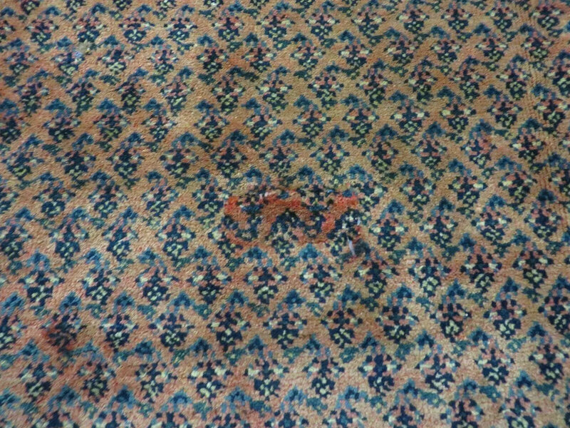 Antique Persian Seraband Runner 3.7 x 11 - Red, Wool, Mir Pattern by Jewel Rugs