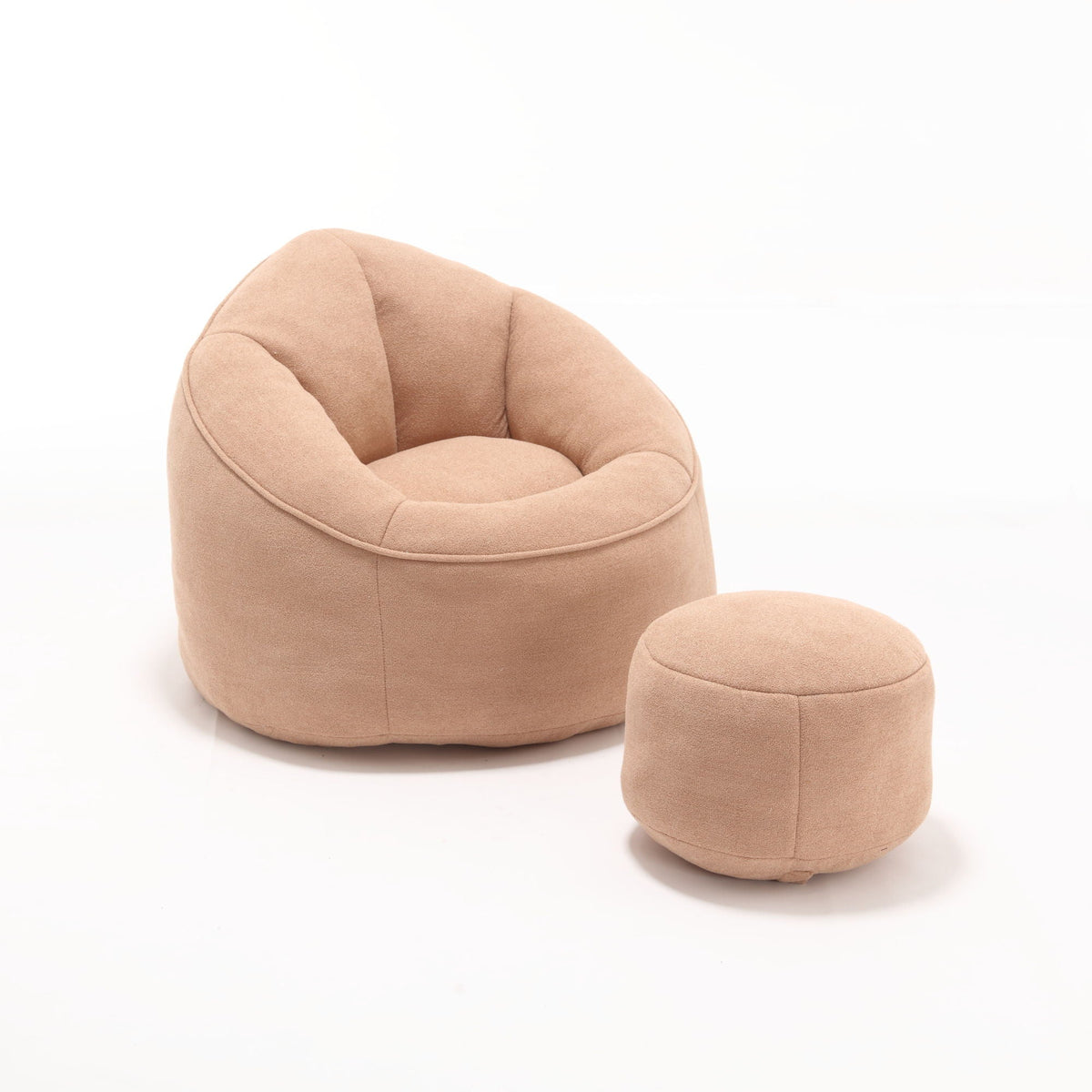 High Pressure Foam Bean Bag Sofa Chair with Footrest – Multiple Colors, photo 2 of 24