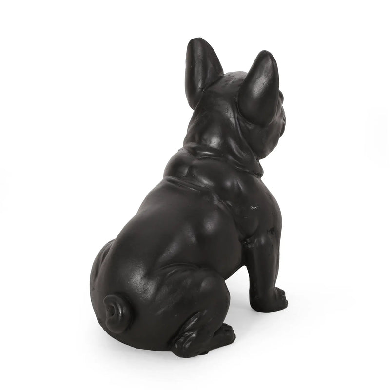 Outdoor French Bulldog Garden Sculpture by HouseOfZazla