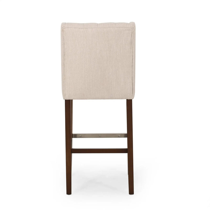 Modern Minimalist Metal Leg Bar Stool by HouseOfZazla
