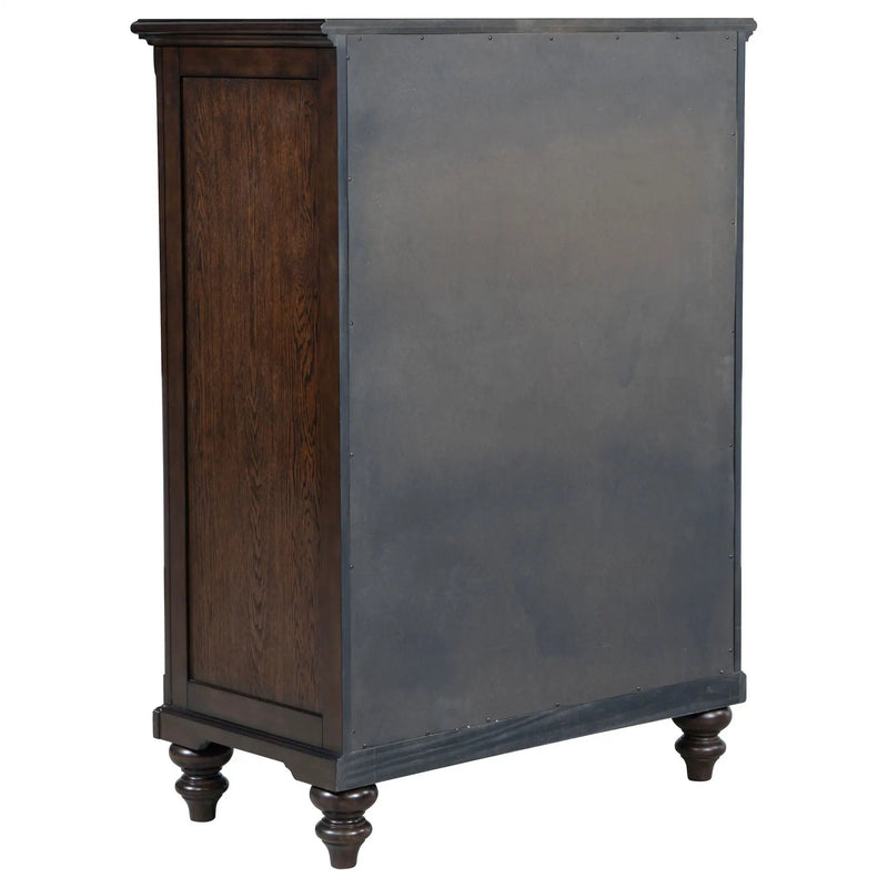 Andover 5-drawer Chest of Drawers Dark Oak by Unique Piece Furniture