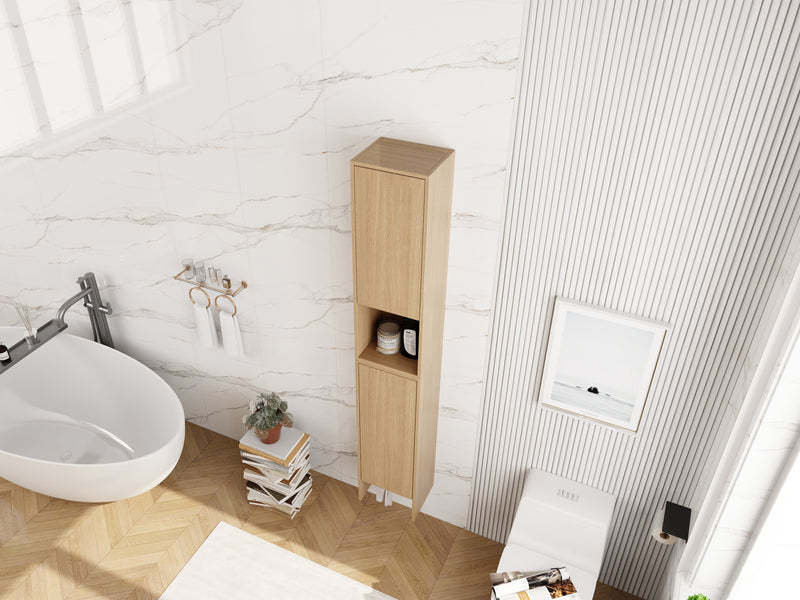 24 Inch Wall-Mounted Side Cabinet Combination by HouseOfZazla