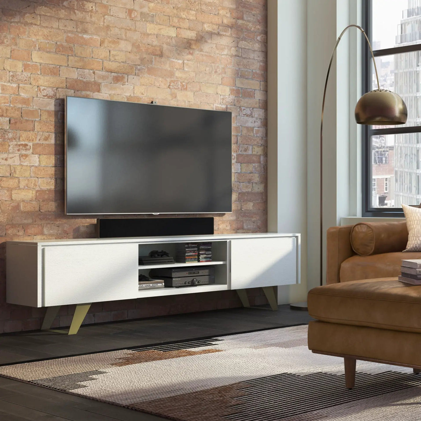 Lowry - Handcrafted, TV Media Stand by HouseOfZazla