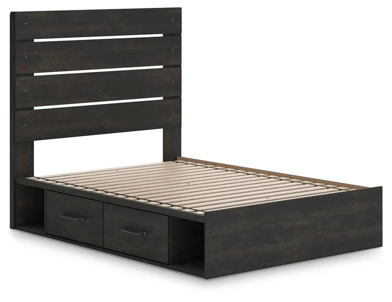 Hollivern - Panel Bed With Storage by Unique Piece Furniture