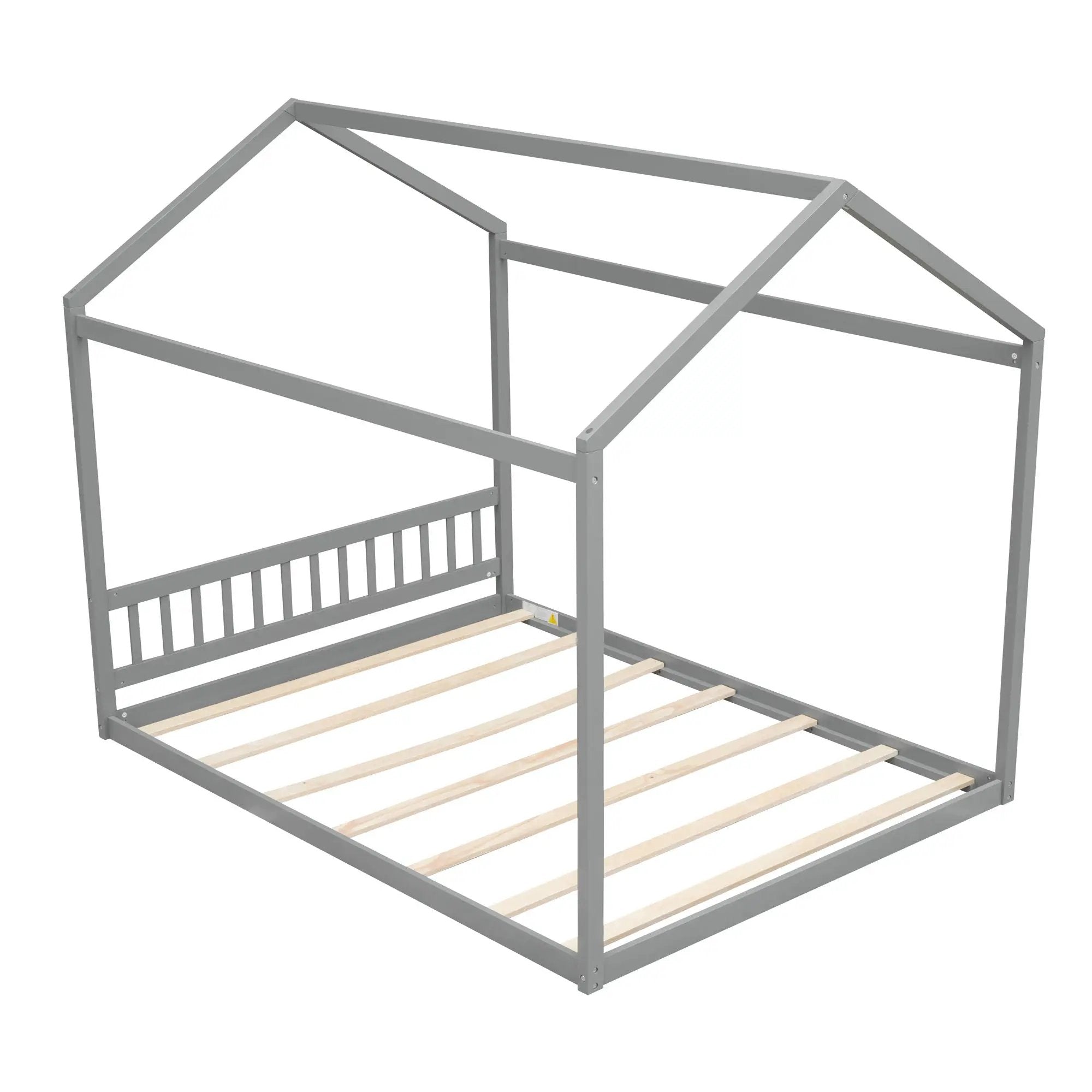 Wooden House Bed With Headboard by Unique Piece Furniture