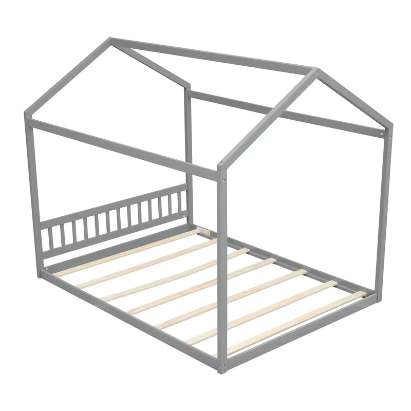 Wooden House Bed With Headboard by Unique Piece Furniture