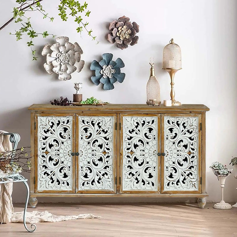 Accent Cabinet with 4 Doors by HouseOfZazla