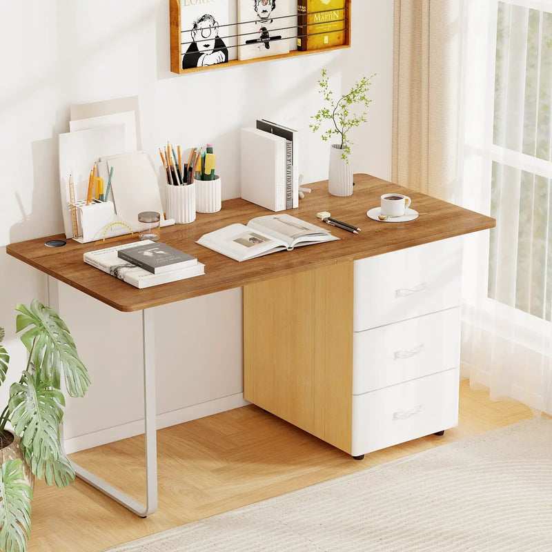 58 Inch x 28 Inch Universal Tabletop for Standard and Standing Desk Frame by DirectDeals