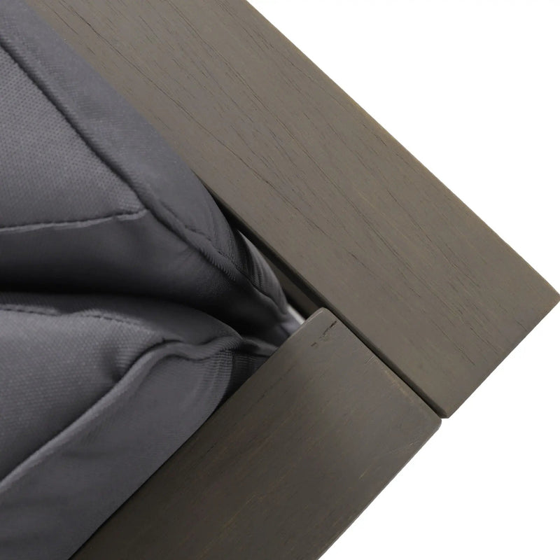 Brava - X Back Corner Bench by HouseOfZazla