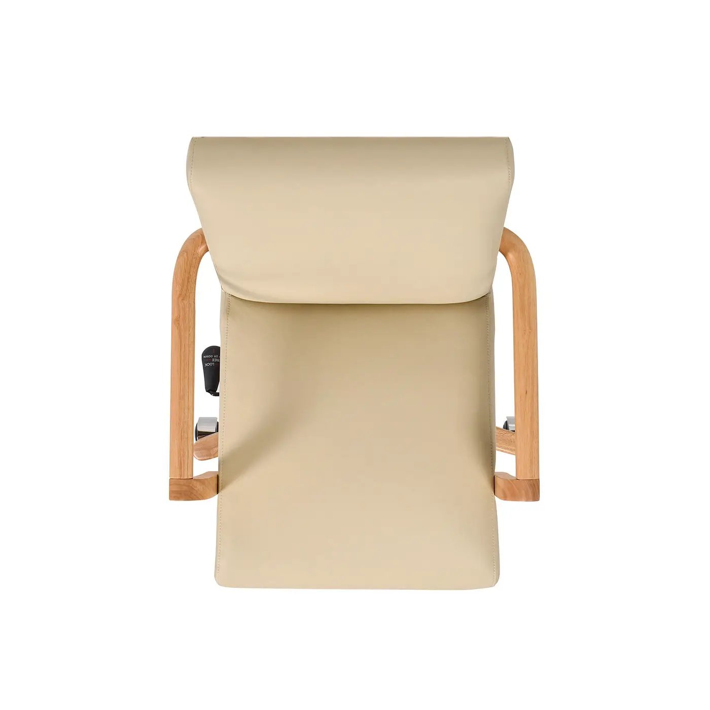 Dumont - Modern Farmhouse High Back Executive Home Office Chair - Neutral Cream Beige / Natural by HouseOfZazla