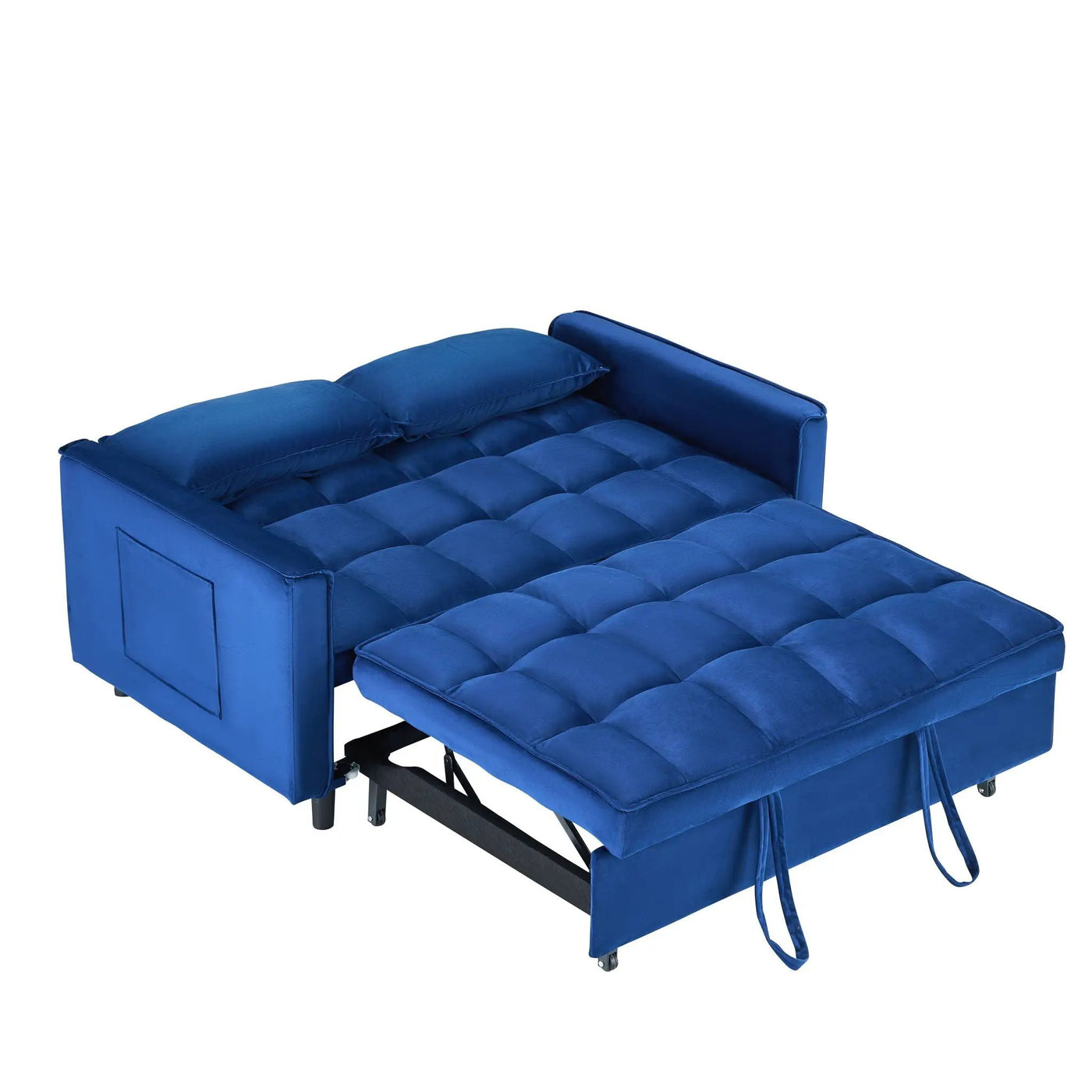 Sofa Bed With Pockets, 3 In 1 Convertible For Living Room by HouseOfZazla