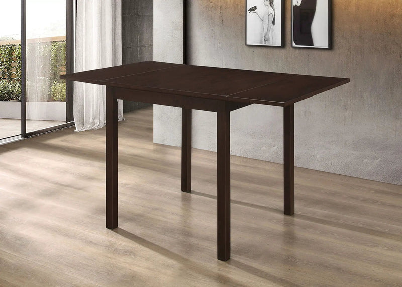 Kelso Rectangular 52-inch Extension Dining Table Cappuccino by Unique Piece Furniture