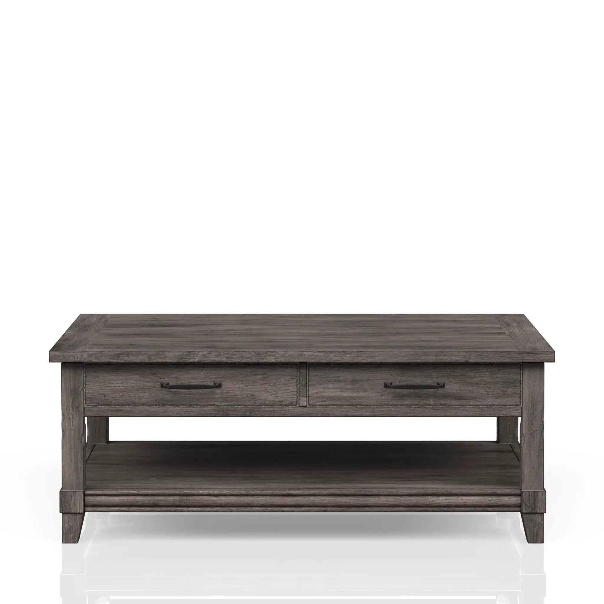 Lift Top Cocktail Table With Casters - Gray by Unique Piece Furniture