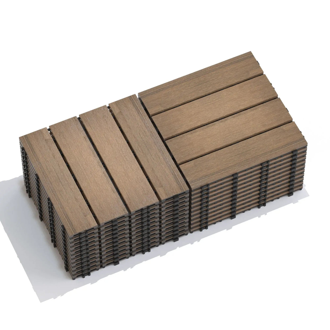 Patio Deck Tiles, Pack Of 22 by HouseOfZazla