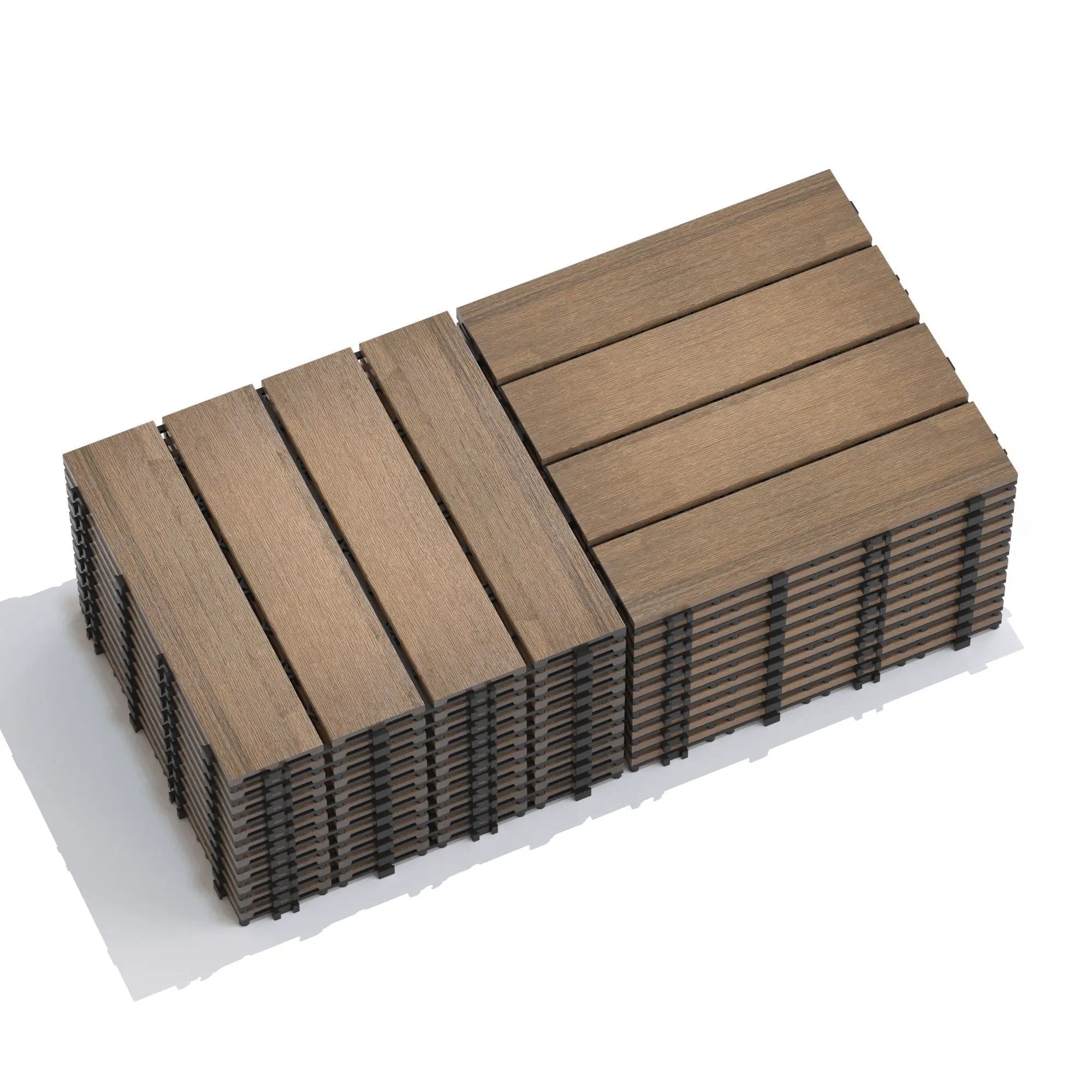 Patio Deck Tiles, Pack Of 22 by HouseOfZazla