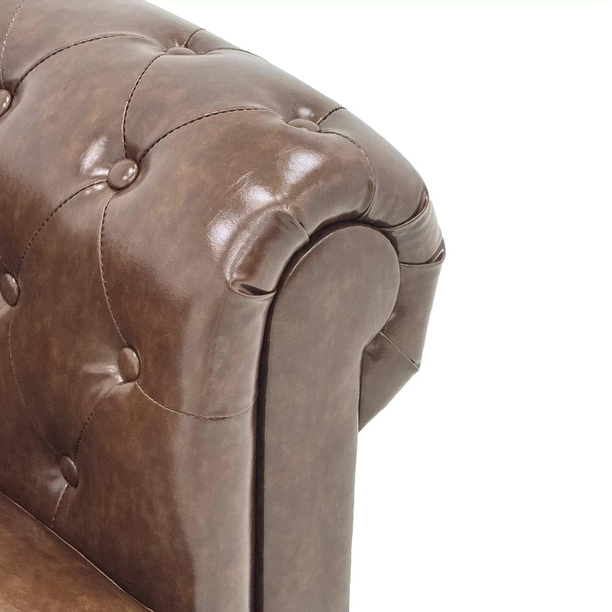 2 Piece Chesterfield Sofa Set by HouseOfZazla
