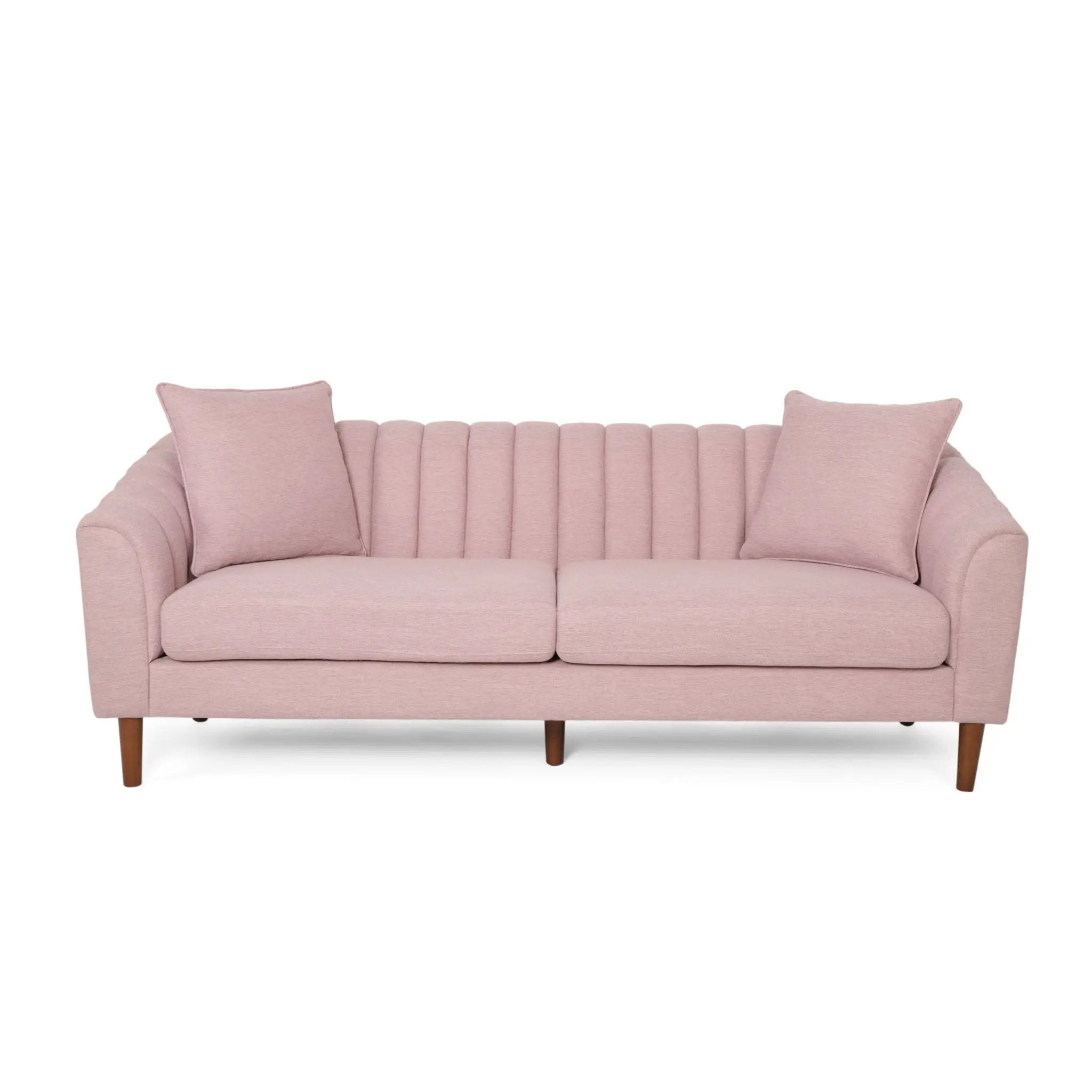 Contemporary 3 Seater Sofa With Accents by HouseOfZazla
