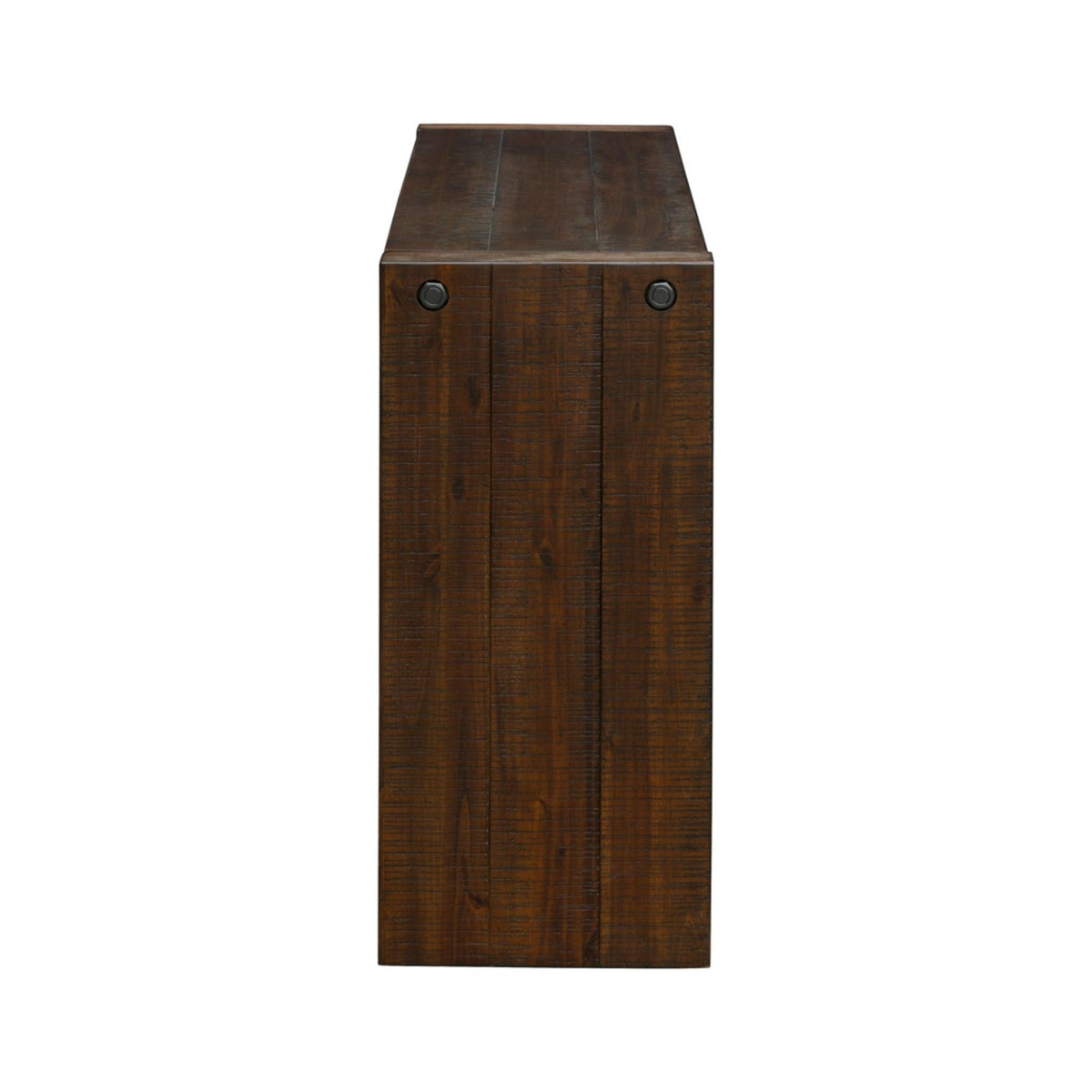 Modern Design Console Table with Solid Wood Construction - Light or Dark Brown, photo 12 of 30
