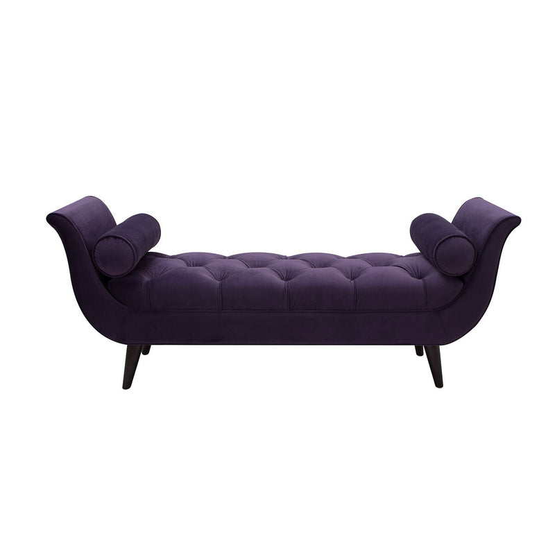 Alma - Tufted Flared Arm Entryway Bench by HouseOfZazla