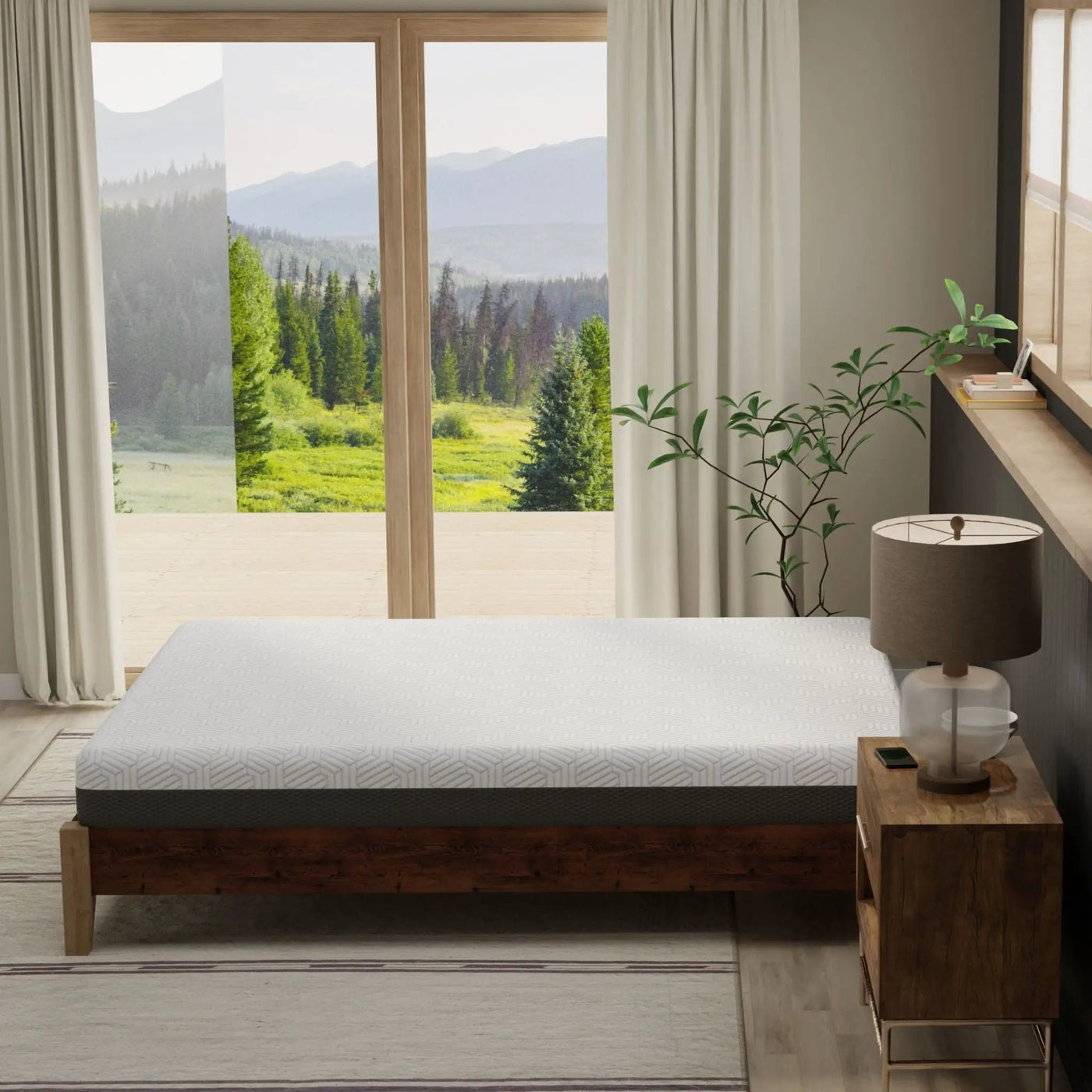 Pur Chill 8" Firm Mattress with Phase Change Cooling Fabric by HouseOfZazla