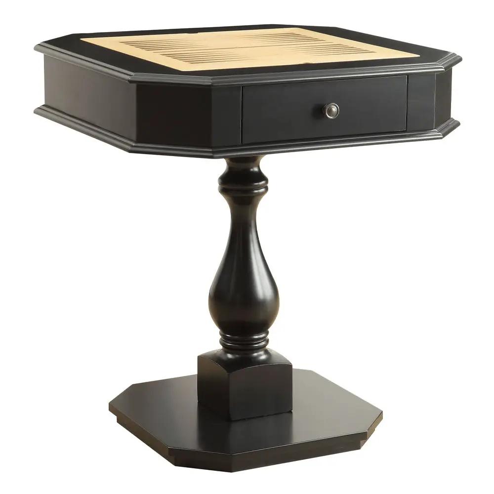 Bishop - Wood Game Table - Black by Unique Piece Furniture