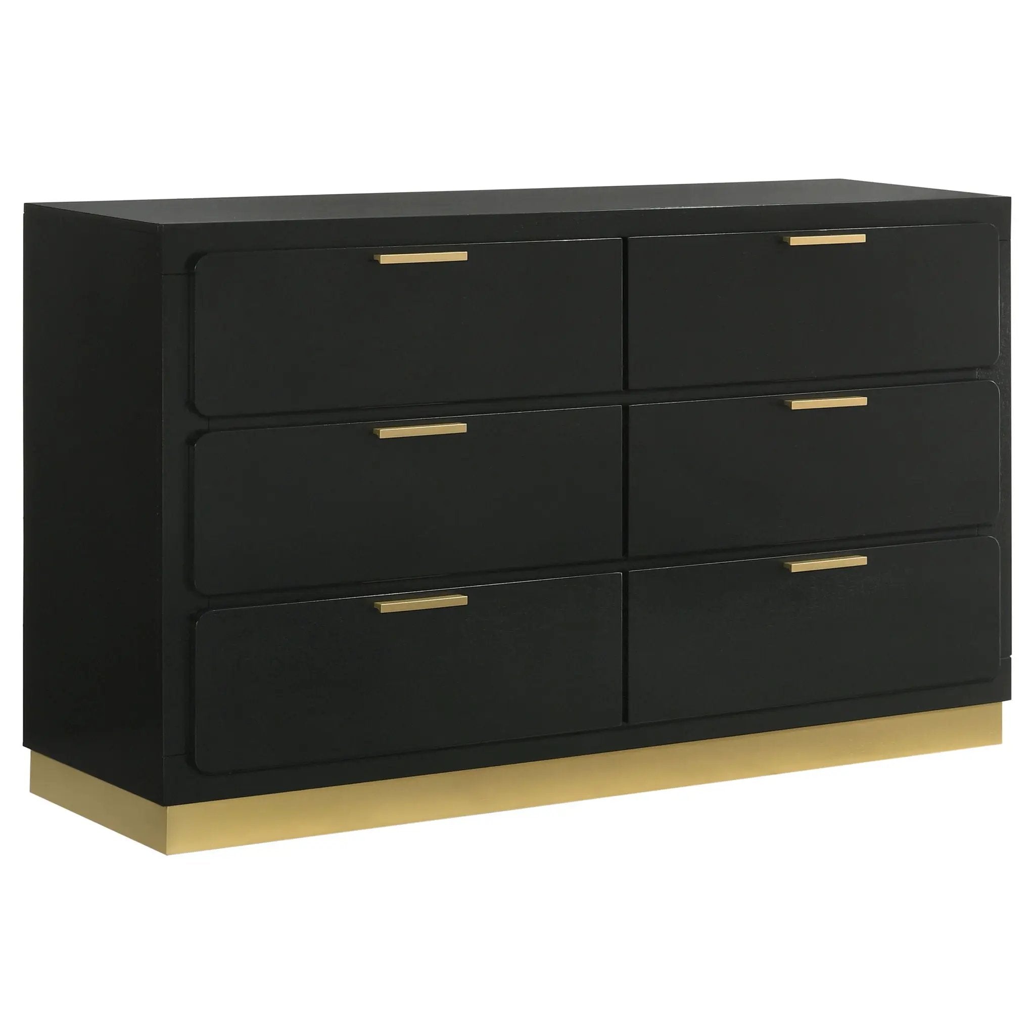 Caraway 4-piece Eastern King Bedroom Set Black by Unique Piece Furniture