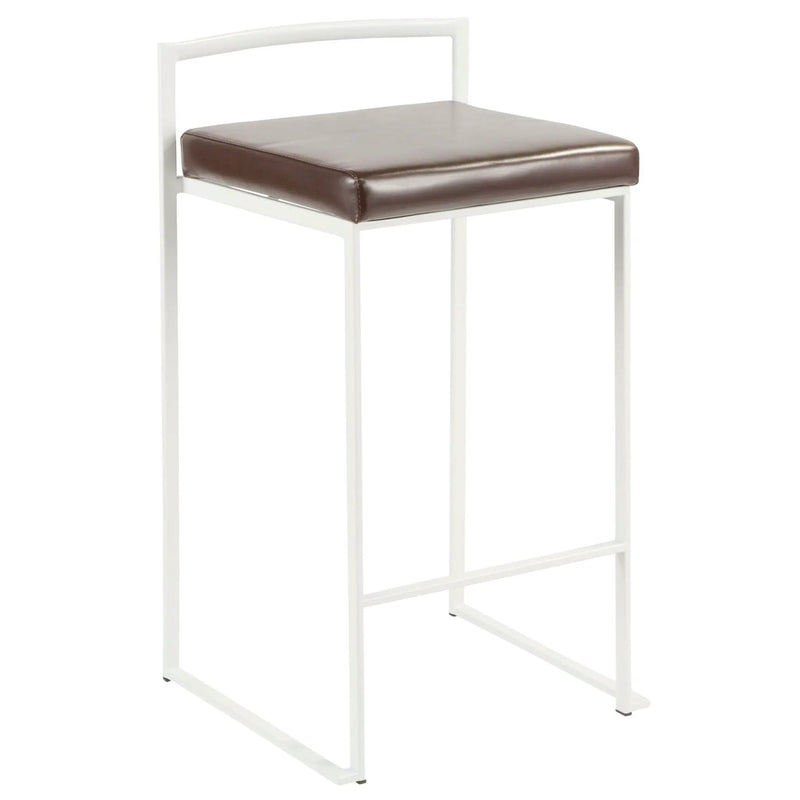 Fuji - Simple Elegance, Contemporary Stackable Counter Stool by Unique Piece Furniture