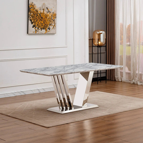 Marble Dining Table for 6 People, photo 2 of 10