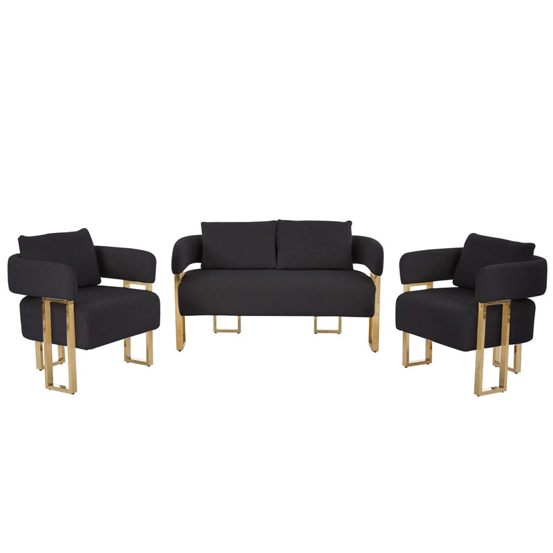 Decorative Upholstered Side Chair For Living Room by Unique Piece Furniture