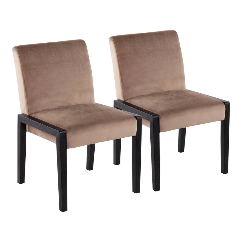 Carmen - Contemporary Elegant Design Chair (Set of 2) by HouseOfZazla