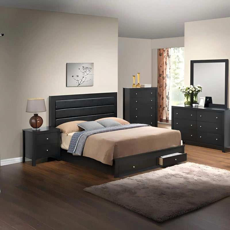 Elegant Storage Bed For Cozy Spaces by Unique Piece Furniture