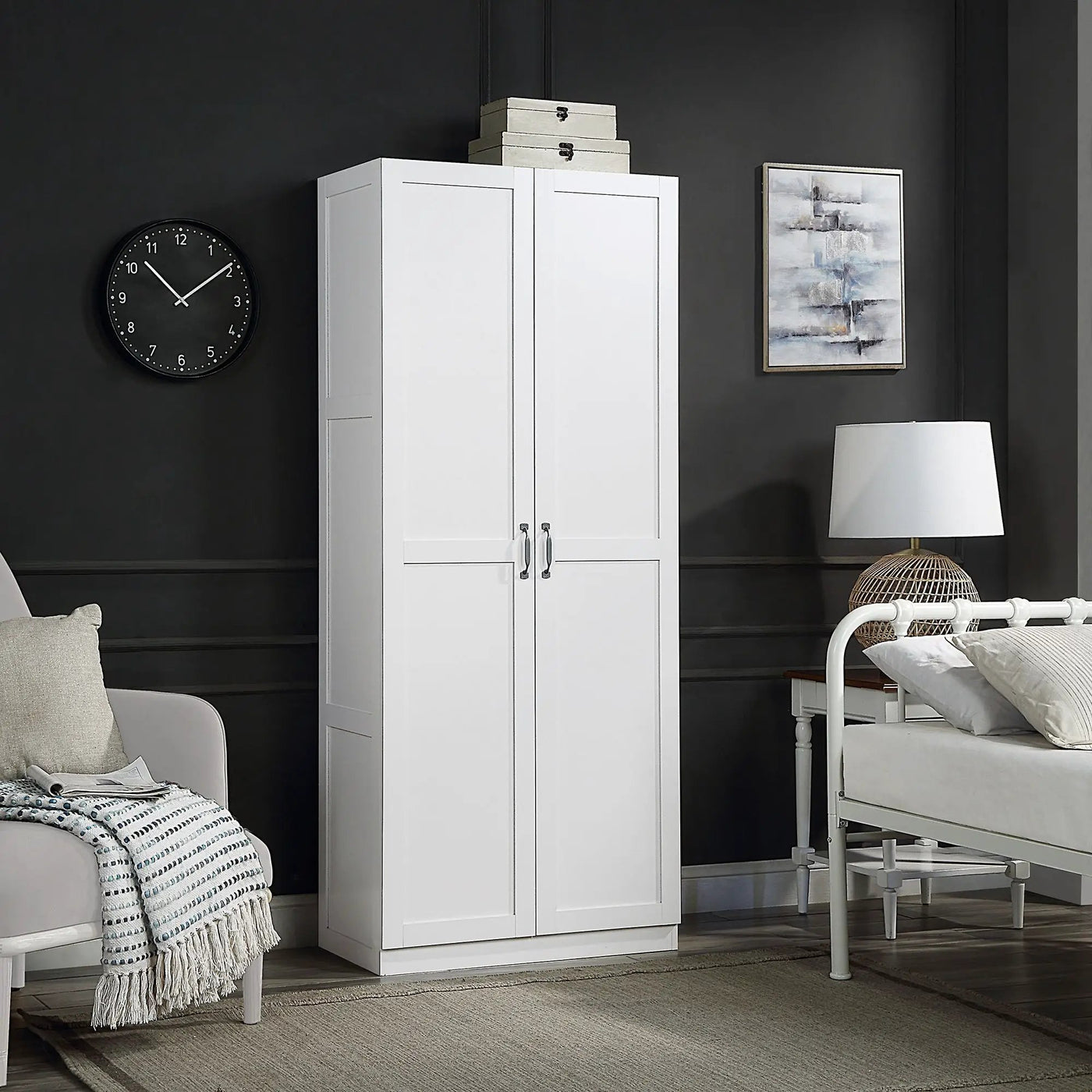 Hopkins - Storage Cabinet With 7 Shelves by HouseOfZazla