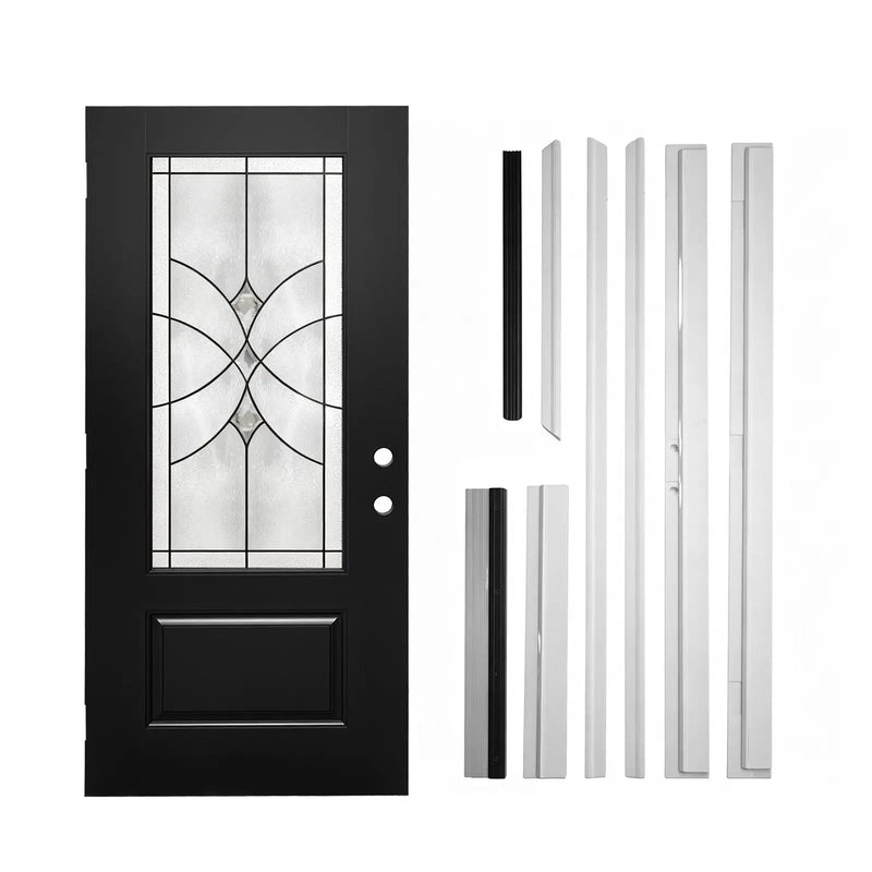 36"x80" Fiberglass Front Door by HouseOfZazla