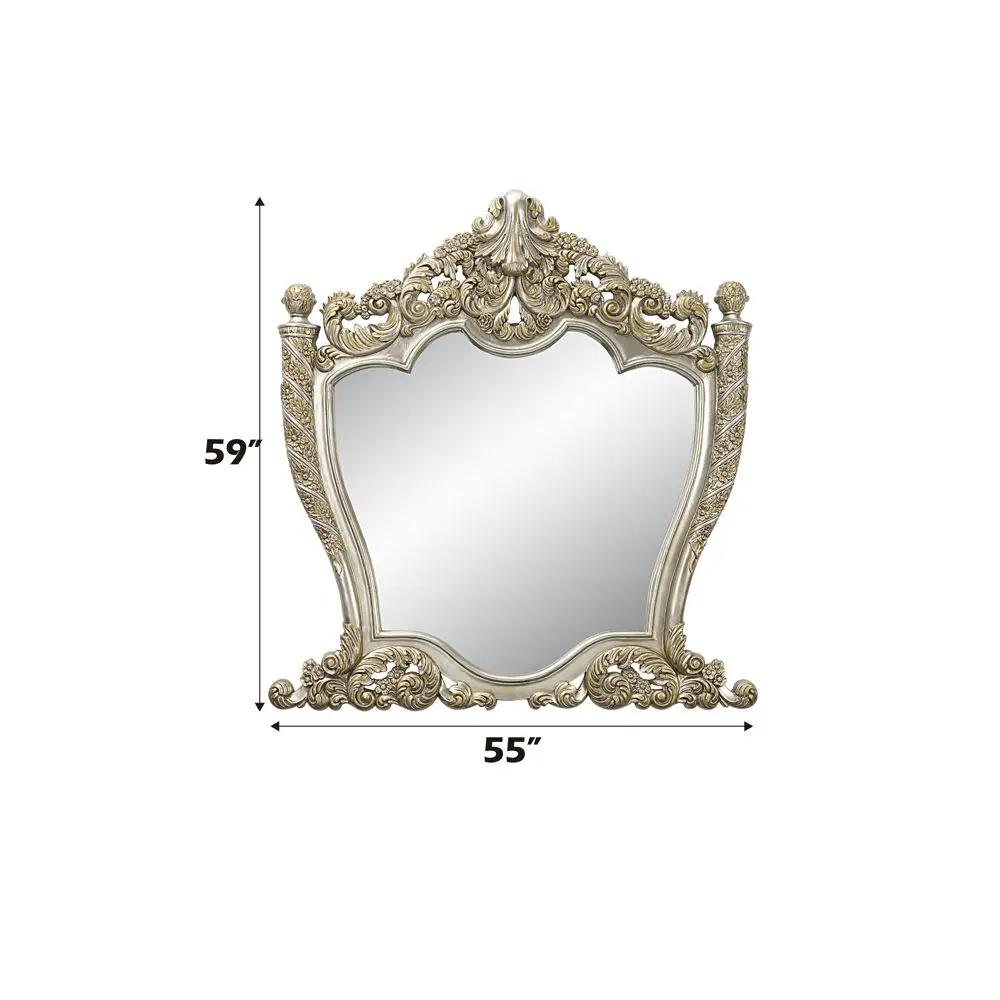 Danae - Mirror - Champagne & Gold by Unique Piece Furniture