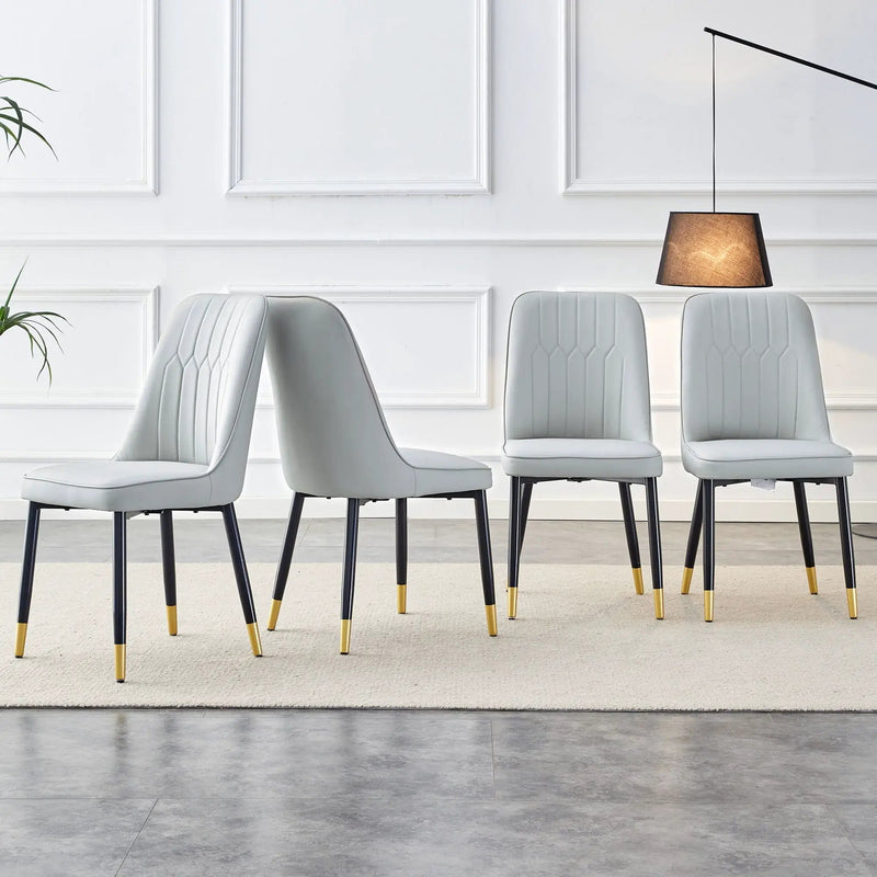 Modern Chair With Metal Legs by HouseOfZazla